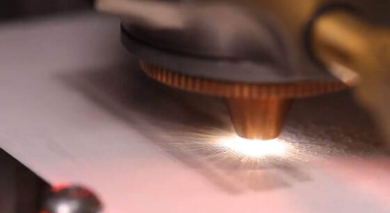 Microscopic fiber laser drilling