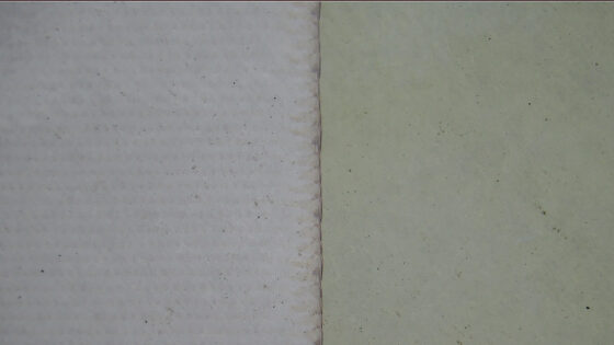 Laser cleaning glass