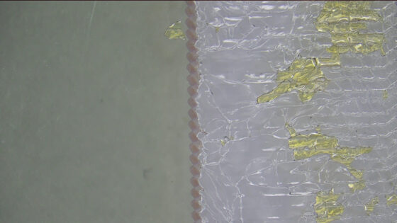 glass coating removal using laser