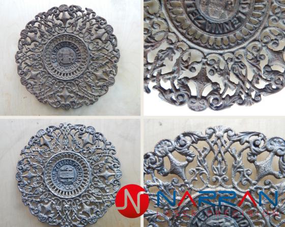 Laser cleaning of cast iron