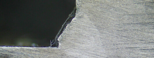 Laserové svařování, průřez